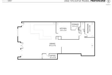 58A Victoria Road Northcote VIC 3070 - Floor Plan 1