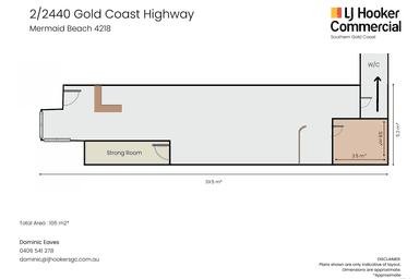 Shop 2, 2440 Gold Coast Highway Mermaid Beach QLD 4218 - Floor Plan 1