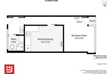 320B Glenferrie Road Malvern VIC 3144 - Floor Plan 1