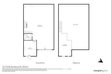 5/36 Aylesbury Drive Altona VIC 3018 - Floor Plan 1