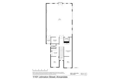 1/101 Johnston Street Annandale NSW 2038 - Floor Plan 1
