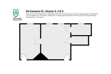 Rooms 3, 4 & 5, 66 Cameron Street Launceston TAS 7250 - Floor Plan 1