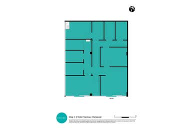 GF Shop 1/31 Albert Avenue Chatswood NSW 2067 - Floor Plan 1