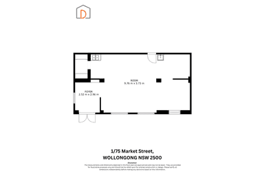 1/75 Market Street Wollongong NSW 2500 - Floor Plan 1