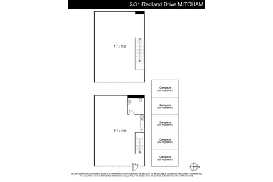2/31 Redland Drive Mitcham VIC 3132 - Floor Plan 1