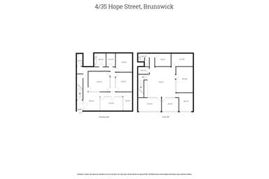 4/35 Hope Street Brunswick VIC 3056 - Floor Plan 1