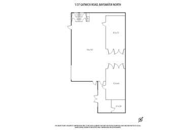 1/37 Gatwick Road Bayswater North VIC 3153 - Floor Plan 1