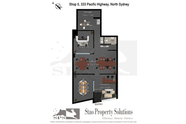 Eden Building, Shop 5 333 Pacific Hwy North Sydney NSW 2060 - Floor Plan 1