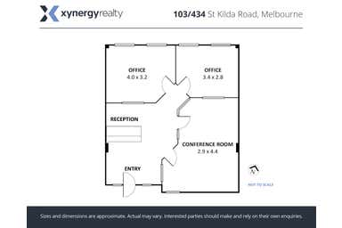 103/434 St Kilda Road Melbourne VIC 3004 - Floor Plan 1