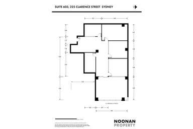 603/225 Clarence Street Sydney NSW 2000 - Floor Plan 1
