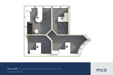 The Jewel, Suite 319, 566 St Kilda Road Melbourne VIC 3004 - Floor Plan 1