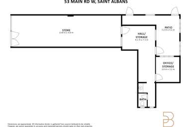 53 Main Road West St Albans VIC 3021 - Floor Plan 1