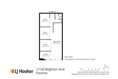 1/163 Brighton Avenue Toronto NSW 2283 - Floor Plan 1