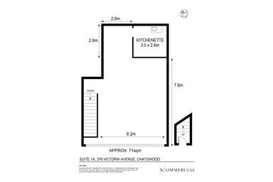 Suite 1A, 376 Victoria Avenue Chatswood NSW 2067 - Floor Plan 1