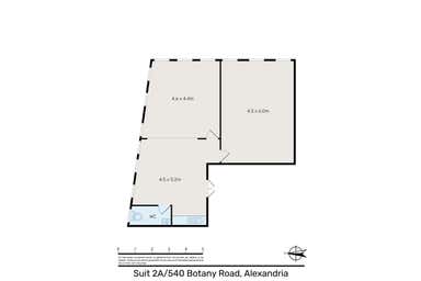 suite 4, 540 Botany Road Alexandria NSW 2015 - Floor Plan 1