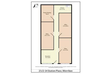 21/2-14 Station Place Werribee VIC 3030 - Floor Plan 1