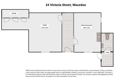 34  Victoria Street Macedon VIC 3440 - Floor Plan 1
