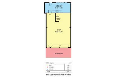 F, 201 Payneham Road St Peters SA 5069 - Floor Plan 1