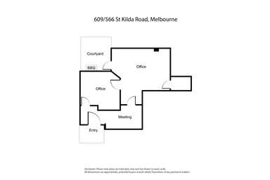 609/566 St Kilda Road Melbourne VIC 3004 - Floor Plan 1