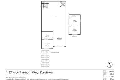 1/27 Weatherburn Way Kardinya WA 6163 - Floor Plan 1