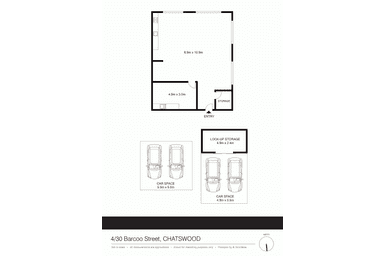 Unit 4 , 30-32 Barcoo Street Chatswood NSW 2067 - Floor Plan 1