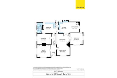 80 Arnold Street Bendigo VIC 3550 - Floor Plan 1