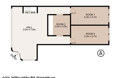 Suite 9, 174 Willoughby Road Crows Nest NSW 2065 - Floor Plan 1