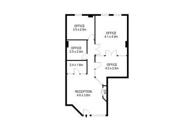 Suite 4, Level 4, 55 Gawler Place Adelaide SA 5000 - Floor Plan 1