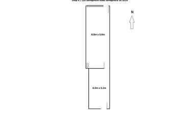 Shop 4/120 Semaphore Road Semaphore SA 5019 - Floor Plan 1