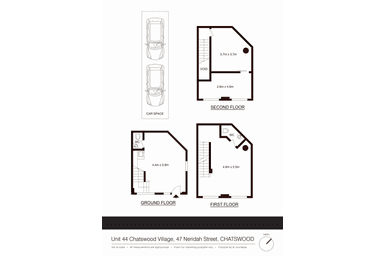 Unit 44, 47 Neridah Street Chatswood NSW 2067 - Floor Plan 1