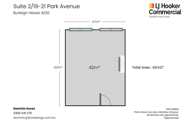 Suite 2, 19-21 Park Avenue Burleigh Heads QLD 4220 - Floor Plan 1