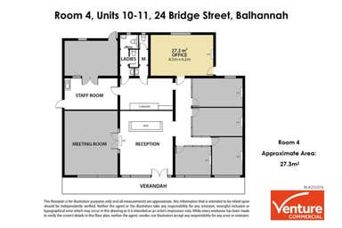 Room 4, 11, 24 Bridge Street Balhannah SA 5242 - Floor Plan 1