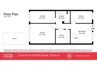 Suite 8, 16-18 Hills Street Gosford NSW 2250 - Floor Plan 1
