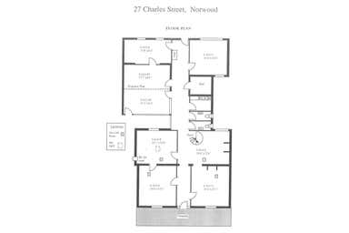 27 Charles Street Norwood SA 5067 - Floor Plan 1