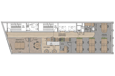 Level 3, 355 Queen Street Brisbane City QLD 4000 - Floor Plan 1