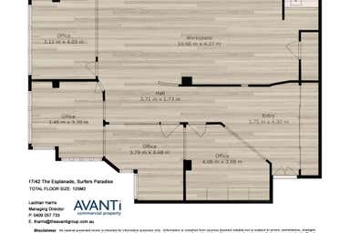 17/42 The Esplanade Surfers Paradise QLD 4217 - Floor Plan 1