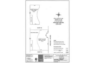 Adelaide Arcade, Shops 42, 44 & 46, 111-117 Rundle Mall Adelaide SA 5000 - Floor Plan 1