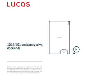 1016/401 Docklands Drive Docklands VIC 3008 - Floor Plan 1