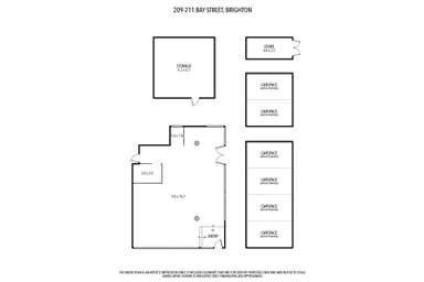 Grd Flr, 209-211 Bay Street Brighton VIC 3186 - Floor Plan 1