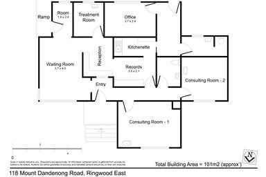 118 Mt Dandenong Road Ringwood East VIC 3135 - Floor Plan 1