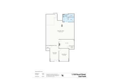 1/105 Royal Street East Perth WA 6004 - Floor Plan 1