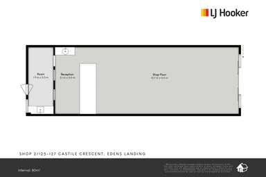 Shop 2, 125-127 Castile Crescent Edens Landing QLD 4207 - Floor Plan 1