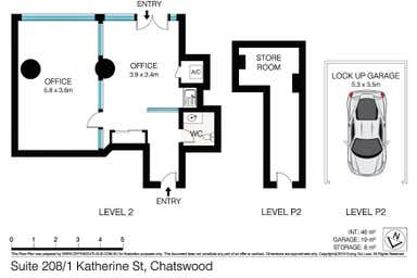 208/1 Katherine Street Chatswood NSW 2067 - Floor Plan 1