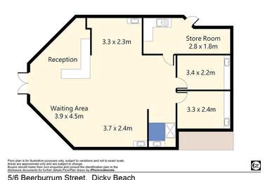 5/6 Beerburrum Dicky Beach QLD 4551 - Floor Plan 1