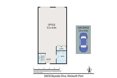 246/30 Baywater Drive Wentworth Point NSW 2127 - Floor Plan 1