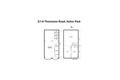 2/1-9 Thomsons Road Keilor Park VIC 3042 - Floor Plan 1
