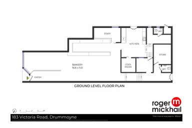 183 Victoria Road Drummoyne NSW 2047 - Floor Plan 1