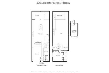 106 Leicester Street Fitzroy VIC 3065 - Floor Plan 1