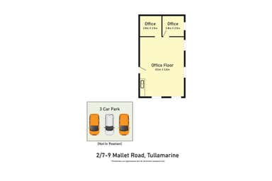 2/7-9  Mallet Road Tullamarine VIC 3043 - Floor Plan 1