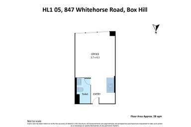 HL105, 847 Whitehorse Rd Box Hill VIC 3128 - Floor Plan 1